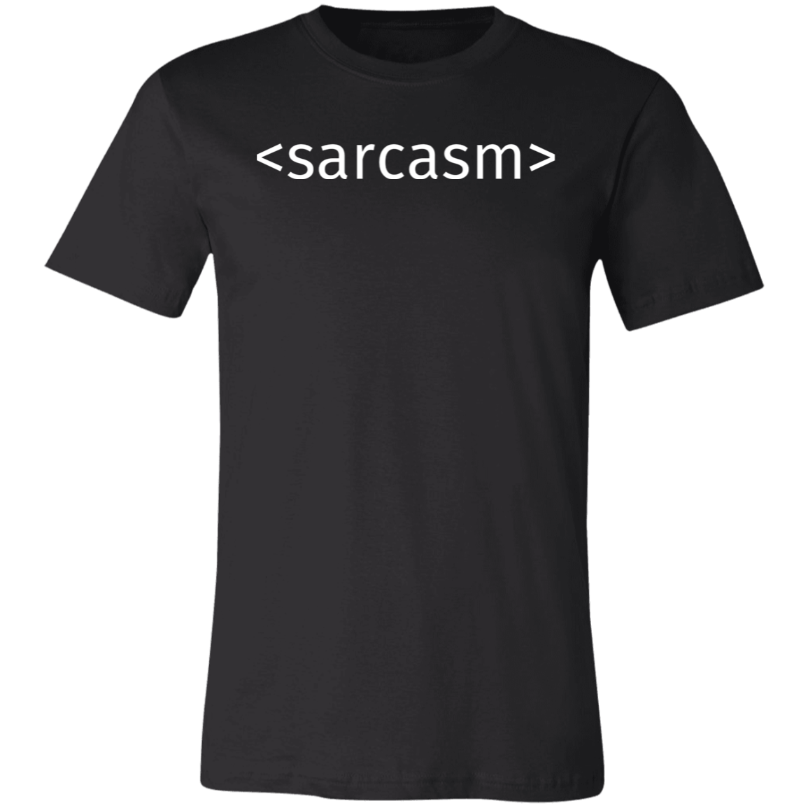 Sarcasm Tag Short-Sleeve T-Shirt