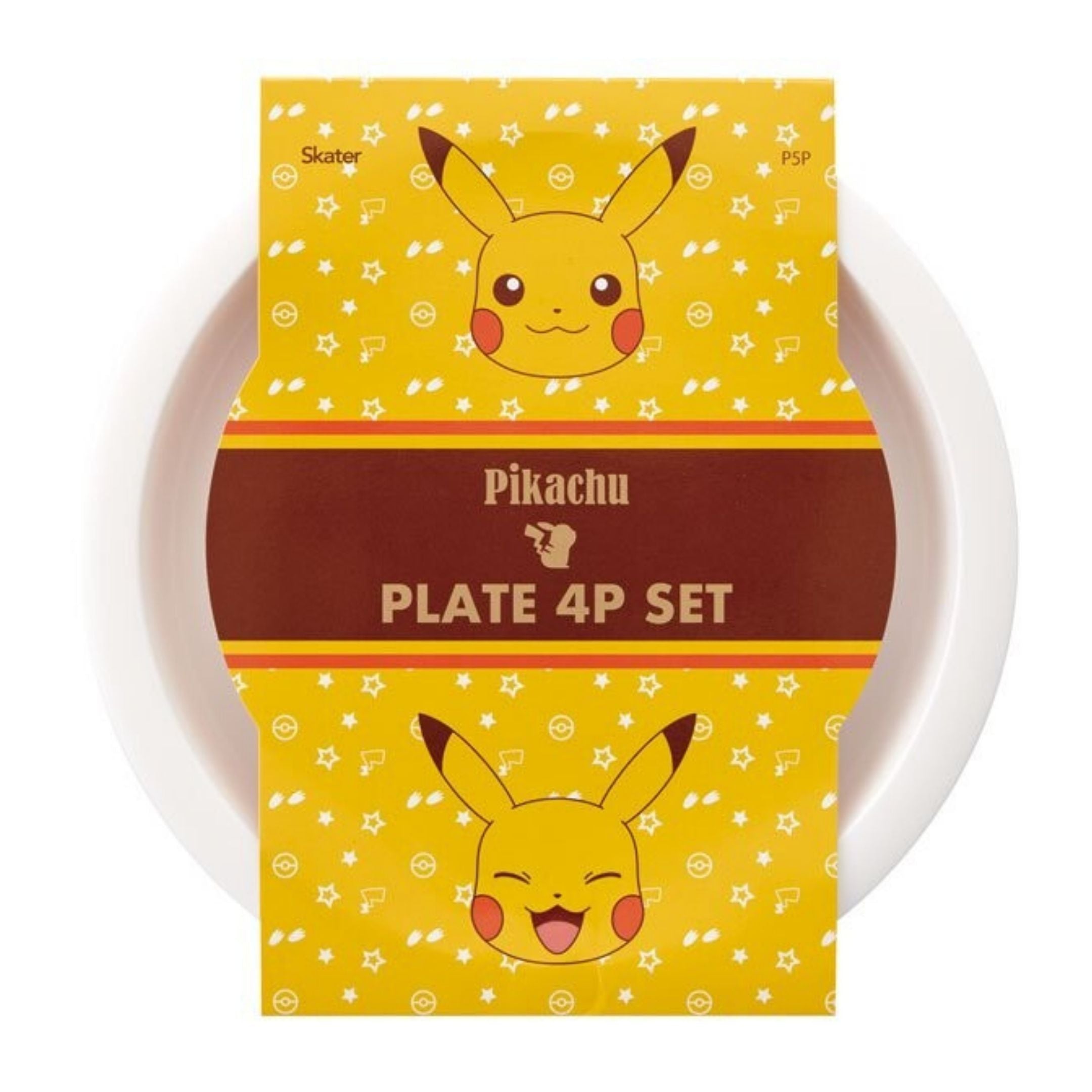 Pokémon Pikachu 8" Plate 4-Pack