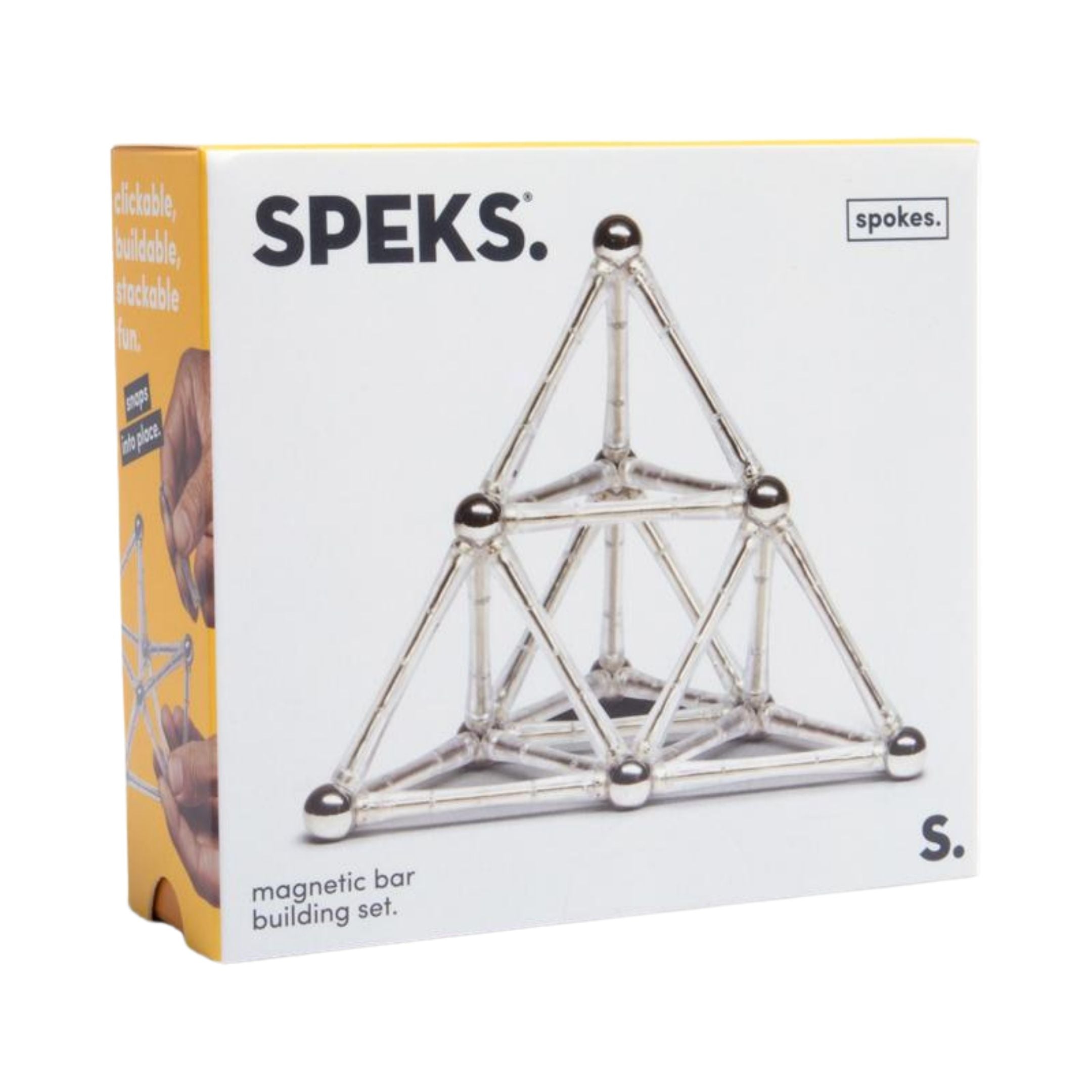 Speks Spokes Magnetic Building Set (Nickel)
